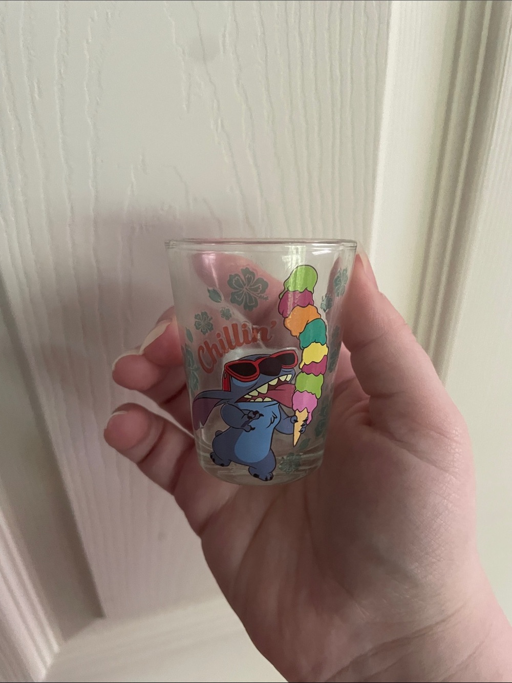 Disney Stitch Chillin Multicolor Shot Glass